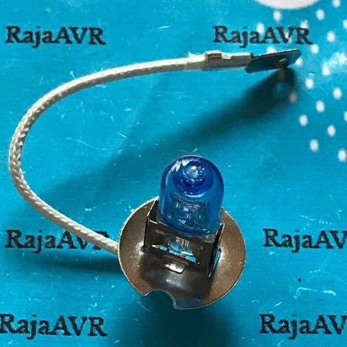 Lampu Utama Halogen Xenon Mobil H3 12V 55W 55 Watt Putih Super Terang Tyas Elektro