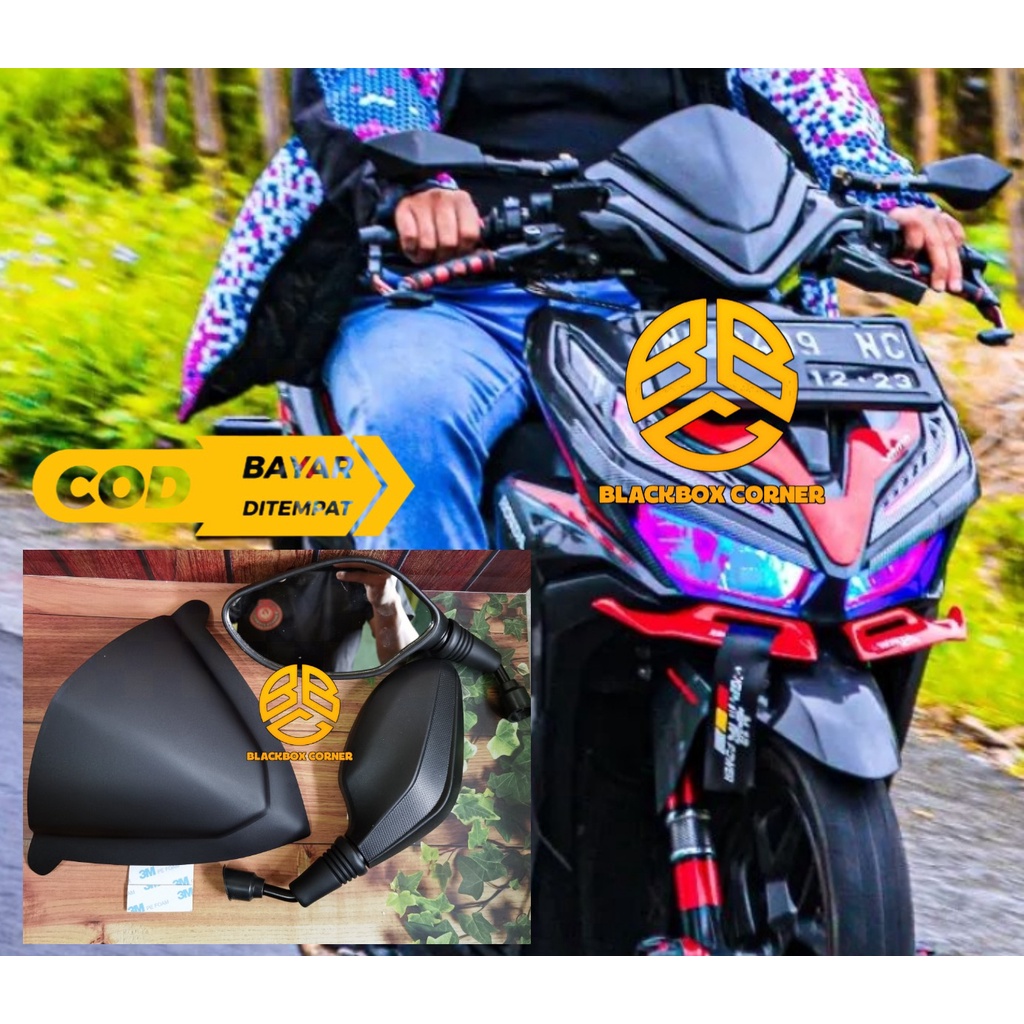 VISOR JENONG VARIO 125 150 LED NEW PLUS SPION CLICK