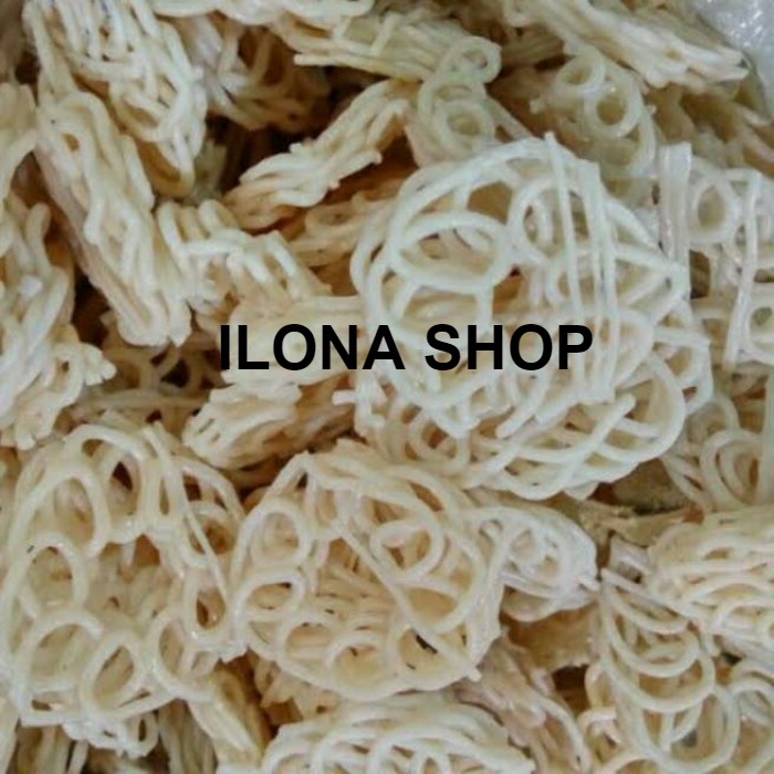 

KERUPUK MAWAR MENTAH 500GR/KERUPUK PUTIH KALENG/KRUPUK PUTIH MENTAH
