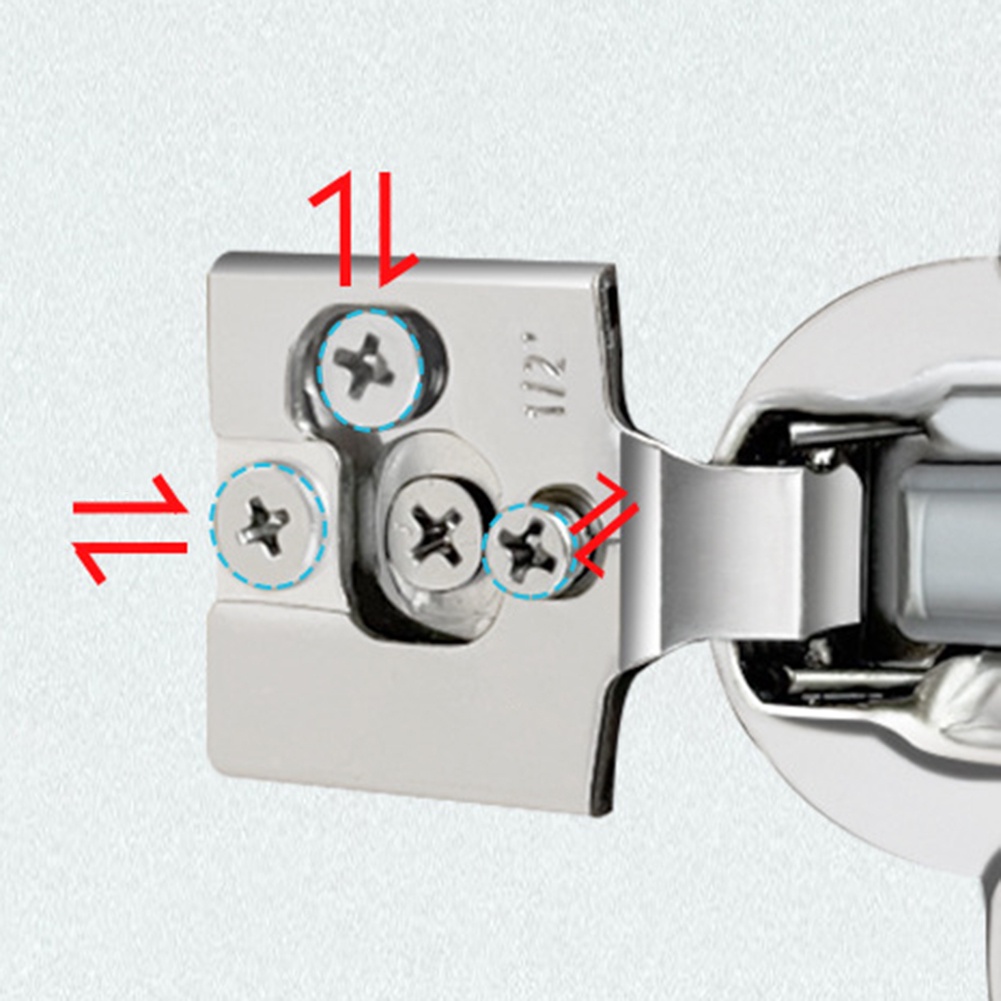 Engsel Hinged Cabinet 6arah Compact Concealed Hinges Bantalan Pintu Mudah Dipasang