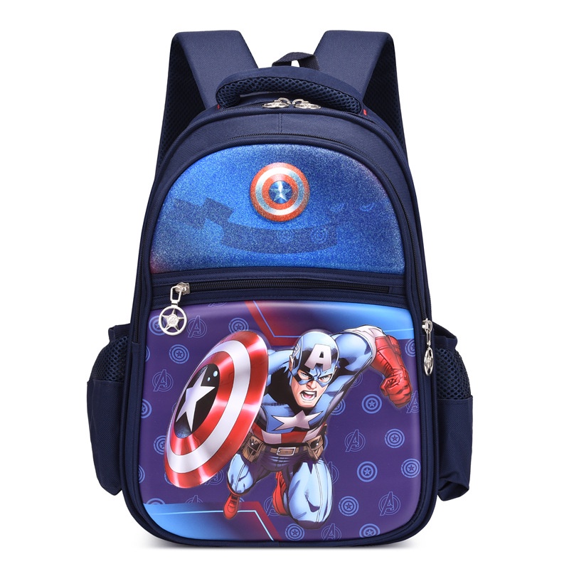 Tas RANSEL Sekolah Anak Perempuan&amp; laki-laki Uk.40 cm import berkualitas bahan nilon karakter kartun anime harga grosir