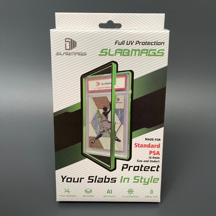 SLABMAGS Graded Card Protection For PSA or BGS Regular Slabs - PSA RED
