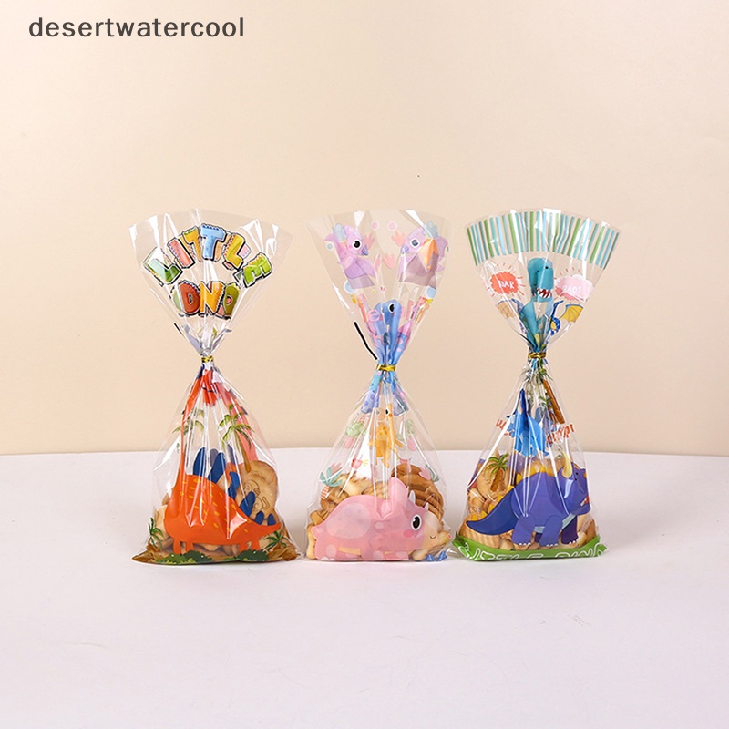 Deid 50Pcs Tas Hadiah Dengan Kawat Ikat Permen Biskuit Packing Bags Rawat Baking Bags Martijn