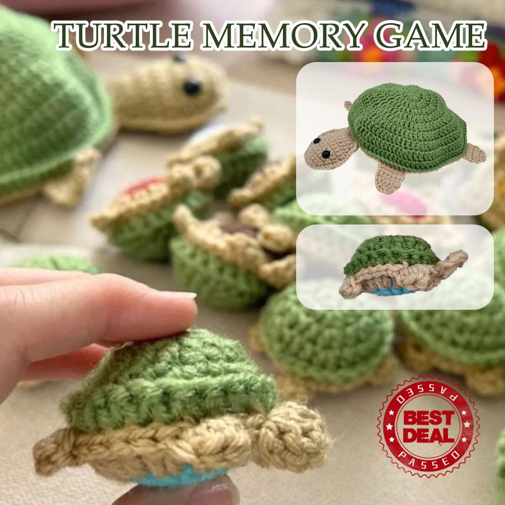 Turtle Memory Game Rajut Turtle Toy Turtle Matching Permainan Edukasi Anak Kartun Mainan J0A3