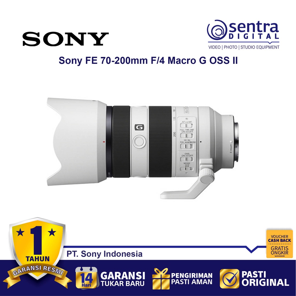 Sony FE 70-200mm f/4 Macro G OSS II Lens ( SEL70200G2 )