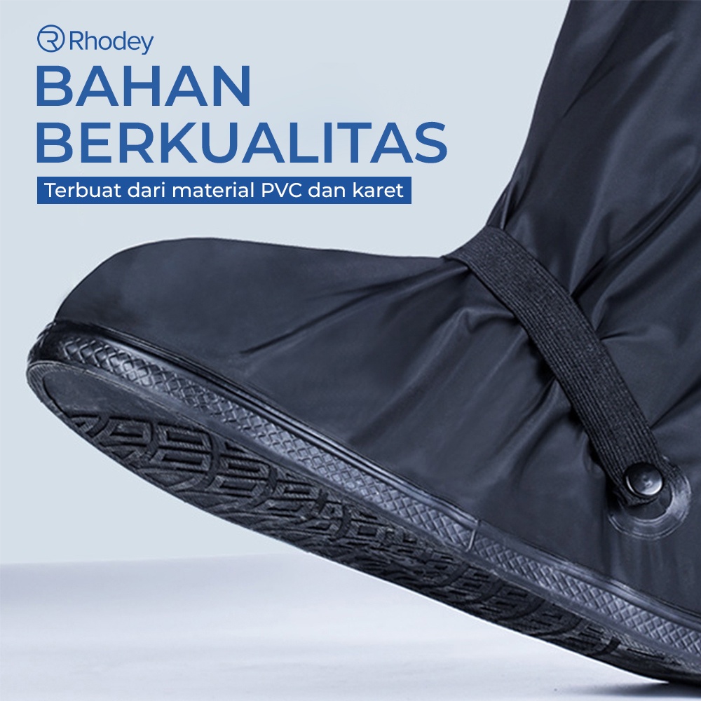 Cover Sepatu Hujan dengan Reflektor Cahaya - H-212