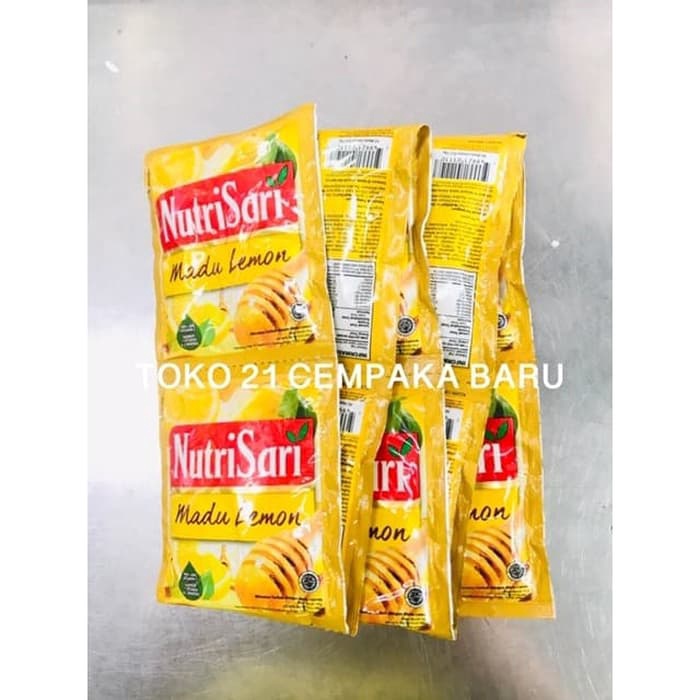 

Nutrisari Rasa MADU LEMON 1 renceng isi 10 sachet | Nutrisari Murah