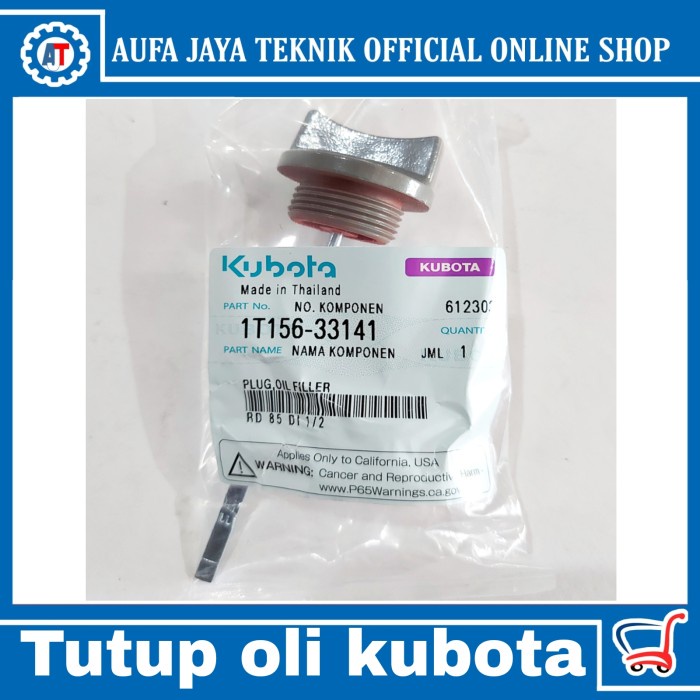 tutup oli kubota 65 85