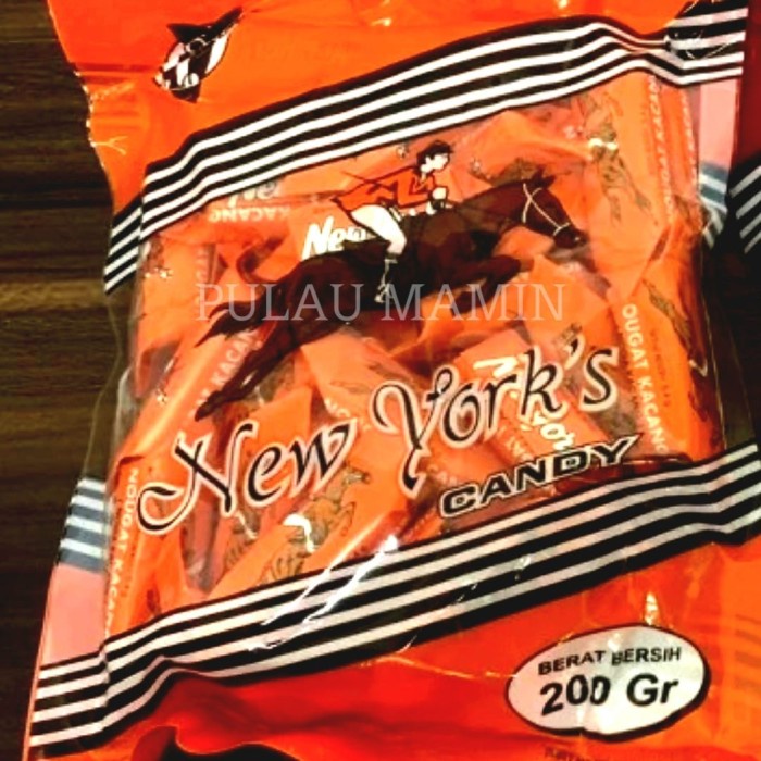 

[CJ] PERMEN NOUGAT KACANG/MENTE NEW YORK - Kemasan 200gr