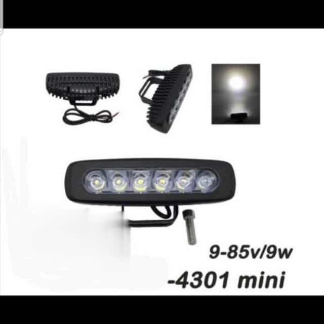 #CRC# Lampu Tembak CWL Led Bar 6 Mata Cree Flash