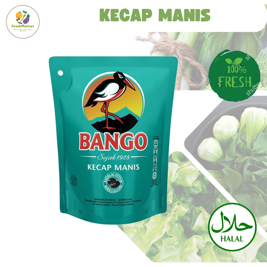 

Kecap Manis Cap Bango Sachet 520 Ml Freshmarketlampung