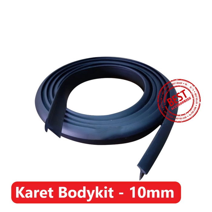 Karet List T Bodykit 10mm Spakbor Lips Spoiler Fender