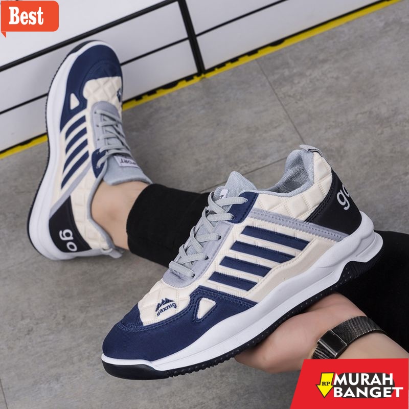 Sepatu sneakers keren baru- Sepatu Sport Olahraga Pria Sneakers Casual Pria Import Sepatu Gaxing Pro sporty Original