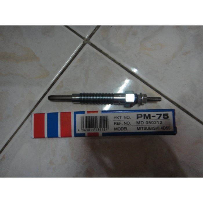 SPAREPART OTOMOTIF- Busi Pemanas Mitsubishi L300D/4D55 Merk HKT Japan -KOMPONEN AKSESORIS