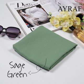 Kerudung Hijab Segiempat Paris Premium warna sage green/Hijab Segiempat Terbaru Paris Premium warna 