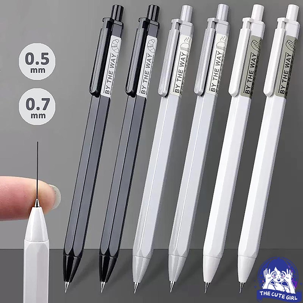 

0.5mm/0.7mm ensil Mekanik Sederhana Siswa HB Pensil Otomatis Dengan Timah Pensil- Stazionario