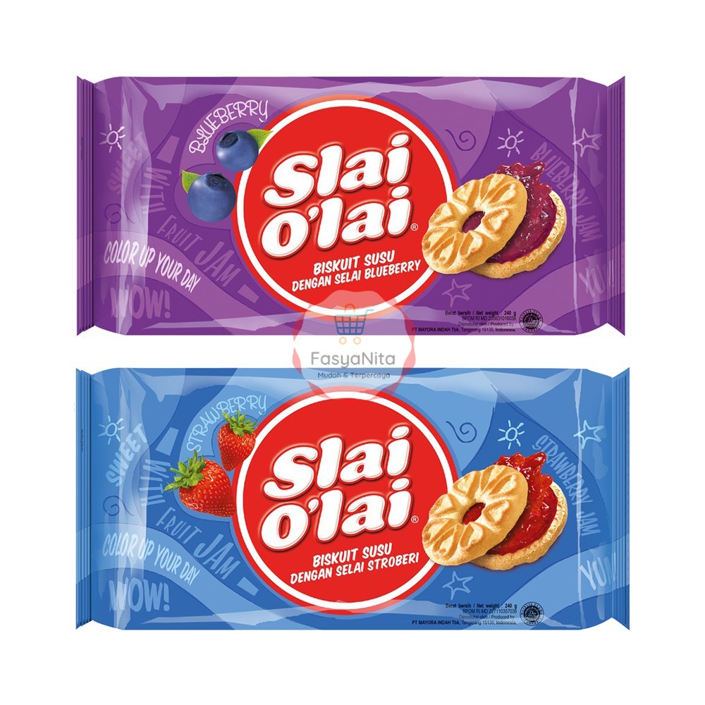 

Slai Olai 240 gr ( Stroberi / Blueberry )