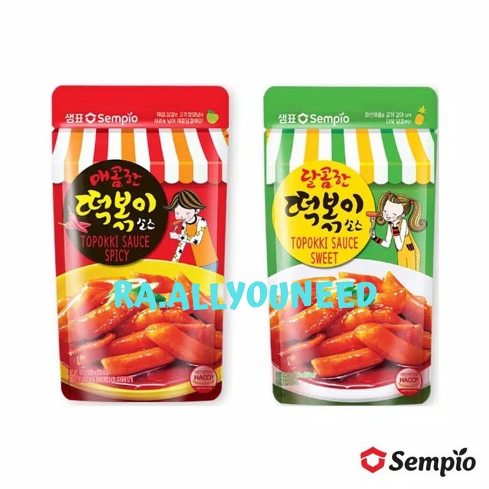 

Sempio Saus Topokki Rasa Manis Dan Pedas 150gr