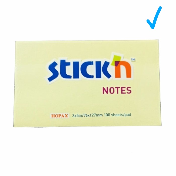 

memo tempel stick note label stiker sticker 76X127mm - 1 pcs