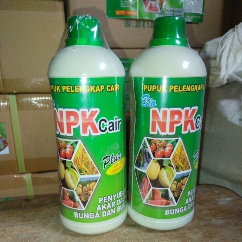 pupuk npk cair bio npk plus ga3 1 lt