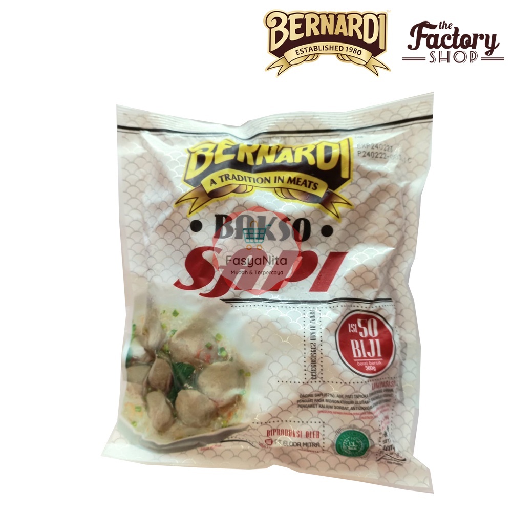 

Bernardi Bakso Sapi Kecil 50 Bj