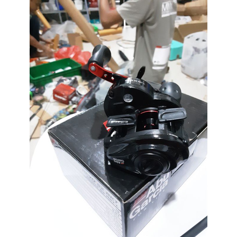 Reel Abu Garcia Revo beast rocket sx rkt l reel bc dus hitam