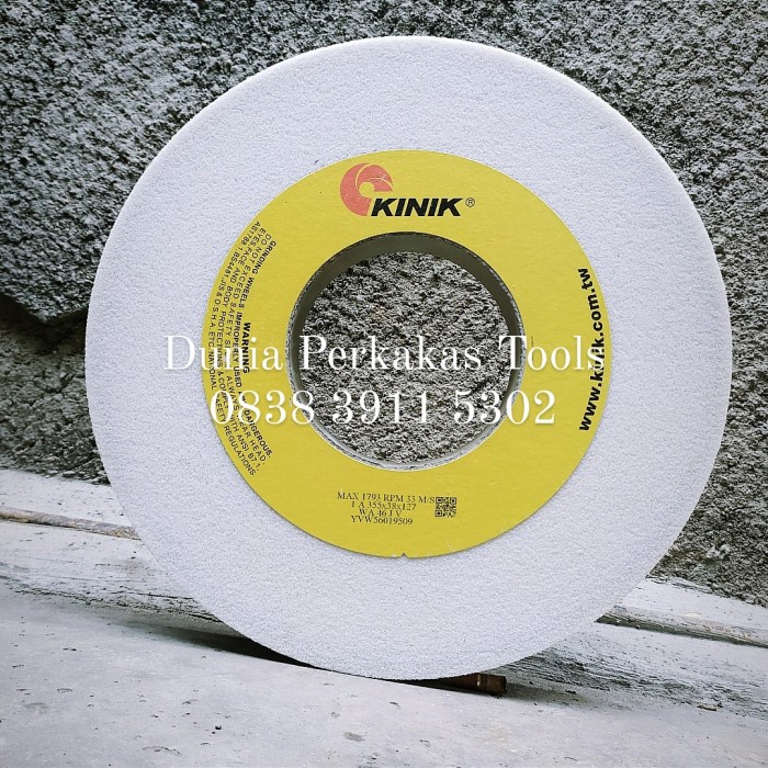 Batu Gerinda Duduk 14 Inch Grit 46 Mata Grinda 355 x 38 x 127 WA 46 JV