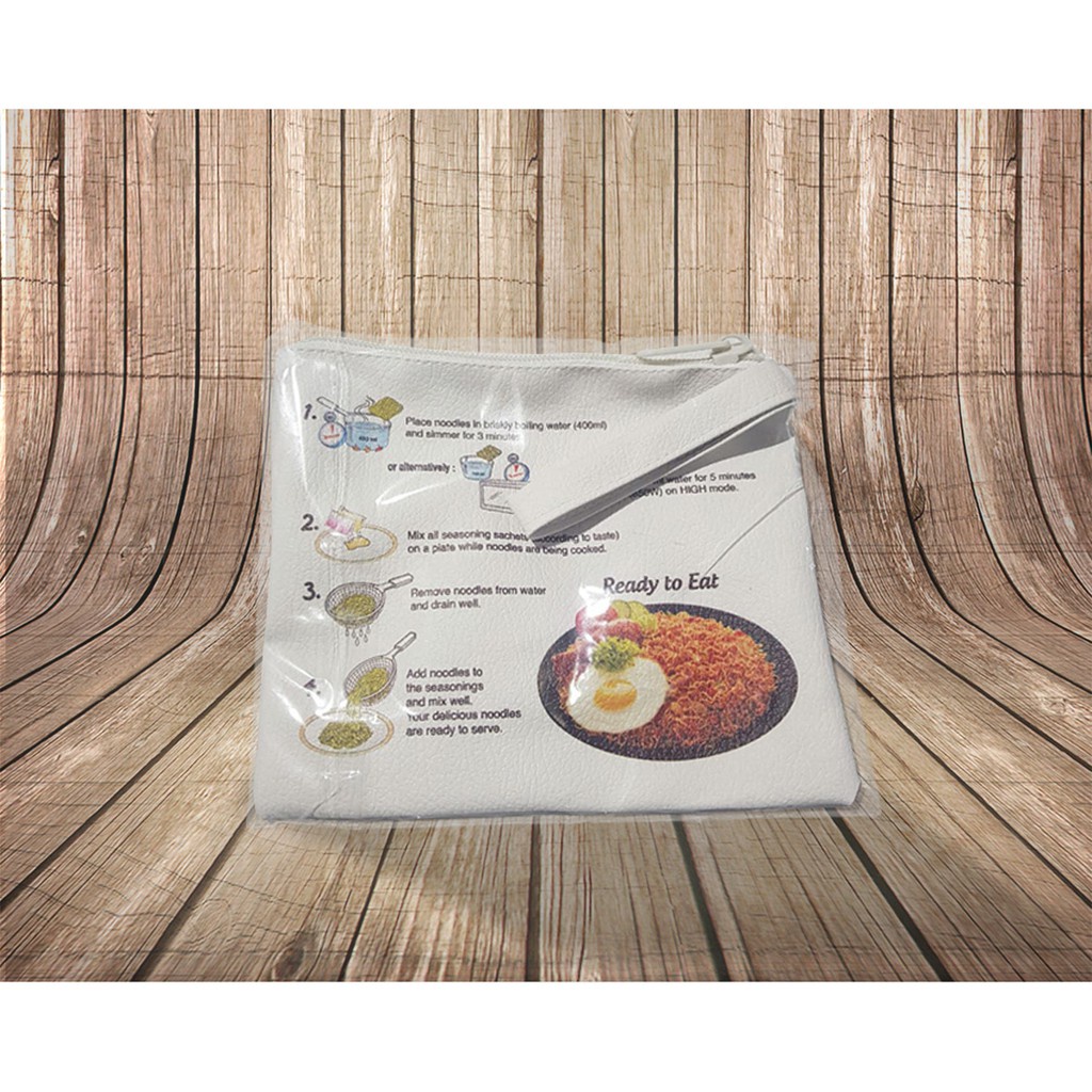 

produk baru Tempat Pensil Lucu Tema Indomie Goreng Indofood Pencil Case Pouch Kosmetik HP Organizer Dompet Unik