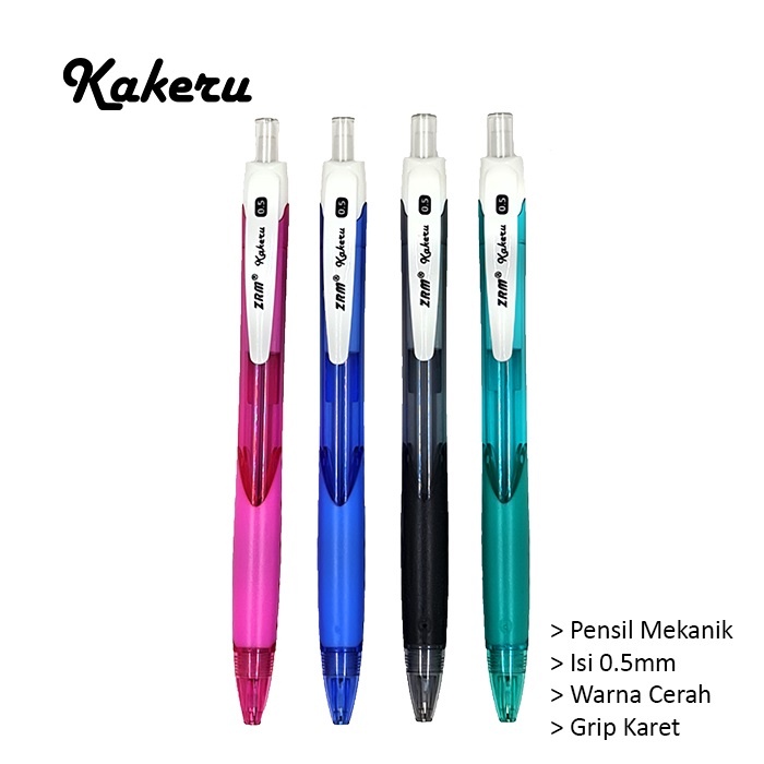 

Rmdodo - Pensil Mekanik Satuan [1 Pcs Pensil] / Pensil Cetek / Pencil Mechanical ZMP-201 Kakeru
