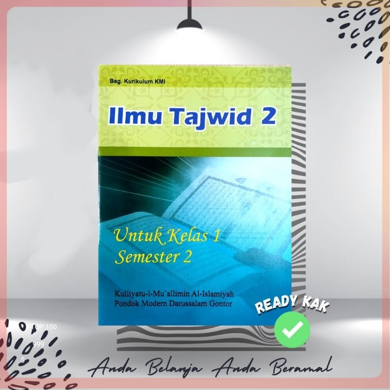 Ilmu Tajwid 2 Kelas 1 KMI Gontor