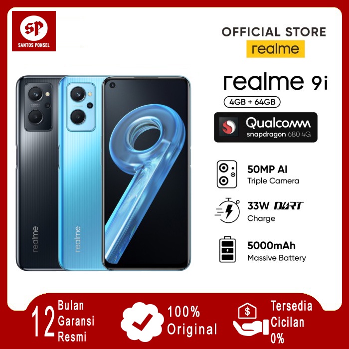 REALME 9I 4+4GB/64GB