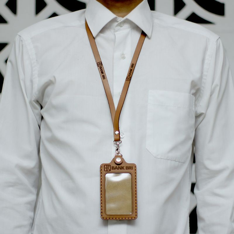 

Promo Id card holder kulit / card holder / name tag holder custom SL OF