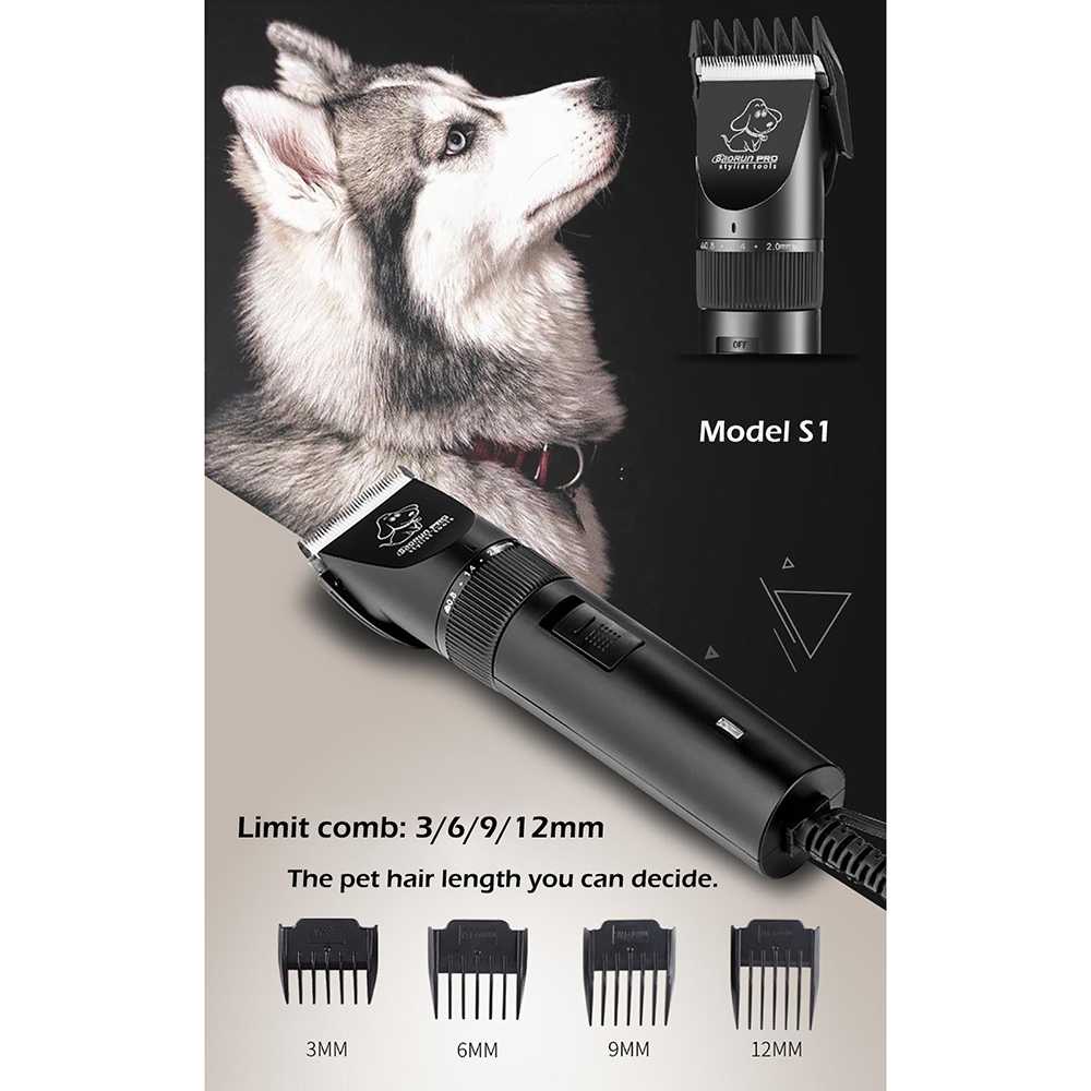 BaoRun S1 PRO Alat Cukur Electric Bulu Domba Anjing Kucing Pet Dog Hair Clipper