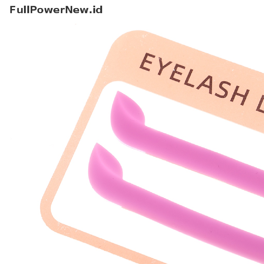 Power 1pasang Silicone Eyelash Lift Silicone Lash Lift Perm Pads Cetakan Pengeriting Bulu Mata ID