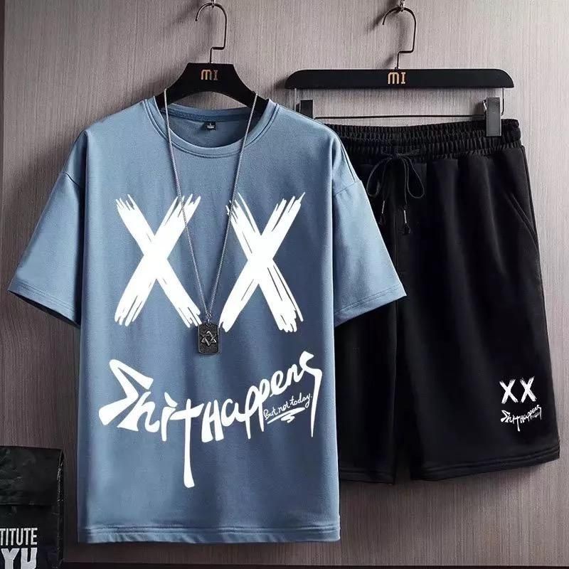 Baju Setelan Outfit Pria Kekinian 1 Set Lengkap Keren