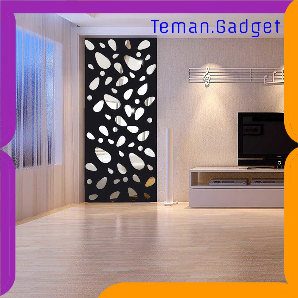 TG -  ART SOLEDI Sticker Dekorasi Dinding Mural Mirror Acrylic 13 PCS - SL09