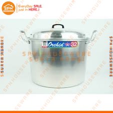 Panci Tinggi Aluminium 32Cm ORCHID