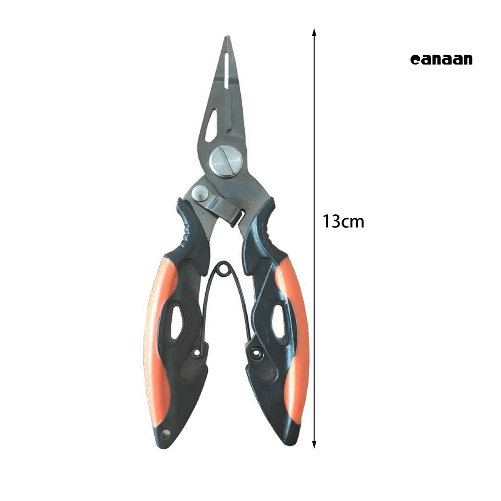 Cnn-tang Mancing Penutup Pelindung Pembuka Cincin Ergonomis Stainless Steel PE Line Cutter Hooks Remover Pancing Gunting Perlengkapan Memancing