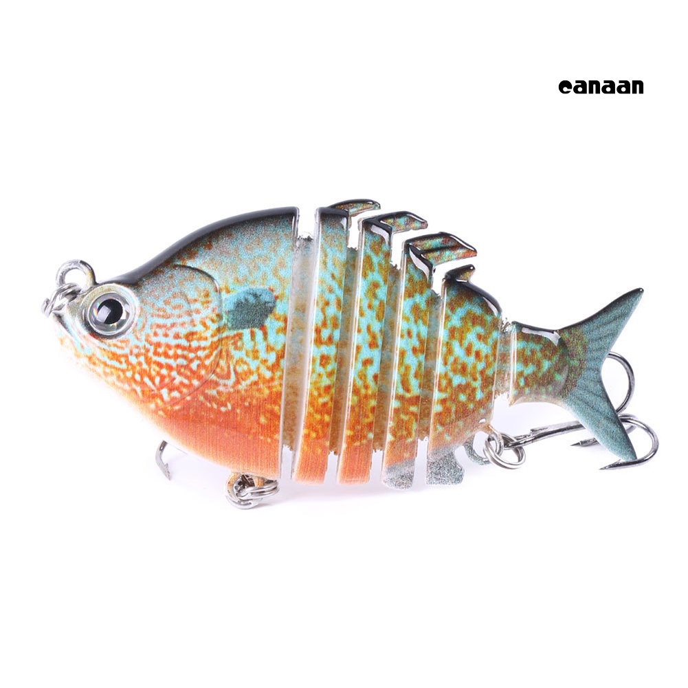 Cnn-6.35cm 8g 6bagian Buatan Memancing Umpan Wobbler Ikan Renang Alat Tackle