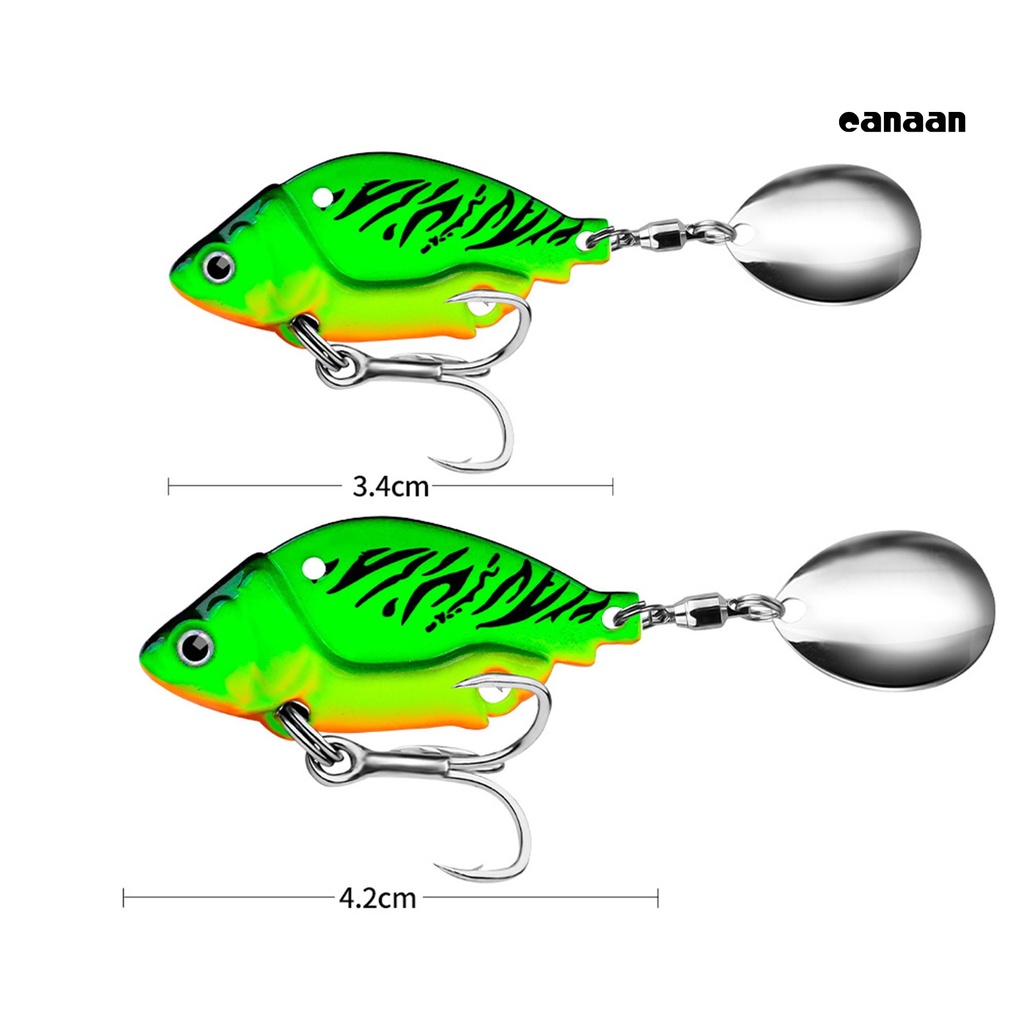 Cnn-9g/12g Umpan Palsu Kait Tajam Tenggelam Berputar Payet Warna Cerah Dapat Digunakan Kembali Musim Dingin Memancing Berputar Logam Goyangan Simulasi Memikat Alat Pancing