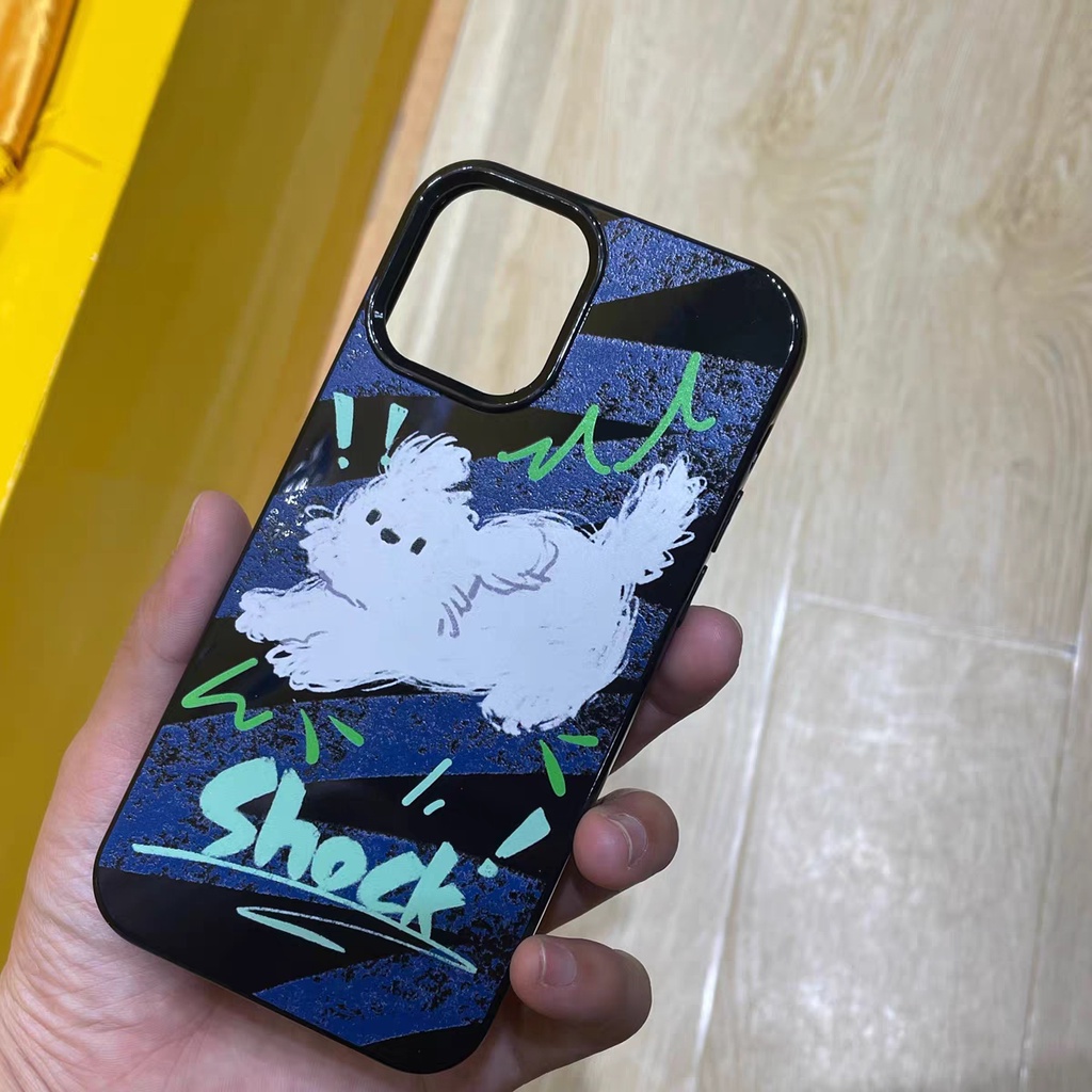 Iphone 14Plus iPhone 14seri TPU Soft Case Phone Case ins Kamera Perlindungan Iphone14 13 11 14Plus Pro Max7 8Plus X XR 12mini 13mini Empat Sudut Shockproof