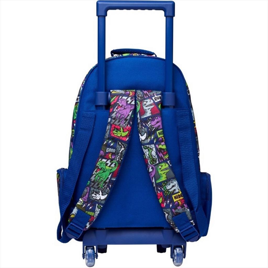 SMIGGLE Trolley Bag 445126 Bright Navy Tas Koper Travel Anak