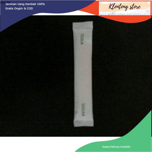 

termurah gula putih stick / white sugar stick isi 250pcs/pack