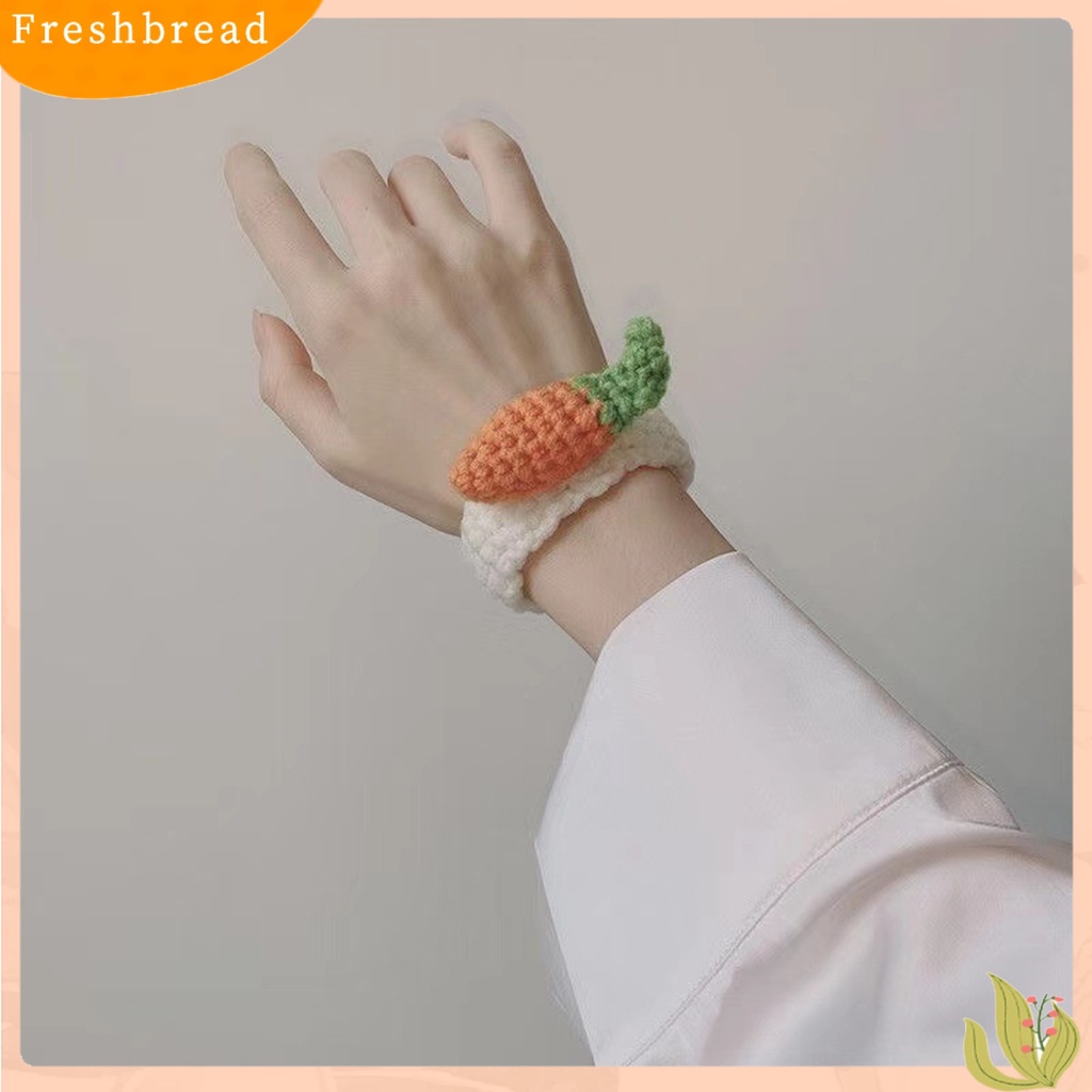 &lt; Freshbread &gt; Gelang Tenun Rajut Benang Wol Anti Tembus Melar Tinggi Tahan Aus Telinga Kelinci Hewan Lucu Kodok Wol Rajut Anyaman Gelang Untuk Anak Perempuan