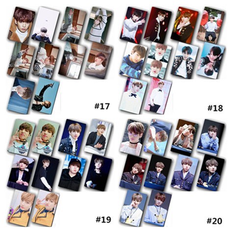 Stiker Custom Kpop Bts Untuk JUNG KOOK HD Tahan Air Lustre Photo Card Crystal Card Sticker LY