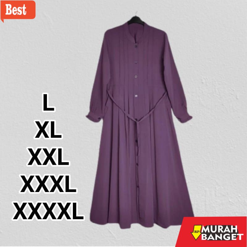 GAMIS SIZE BESAR TERBARU- Gamis Wanita Busui Friendly Gamis terbaru 2022 Gamis kekinian Gamis Jumbo 