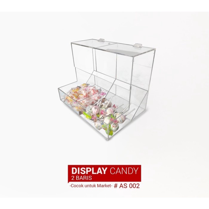 

Display permen / Display candy akrilik / Tempat permen