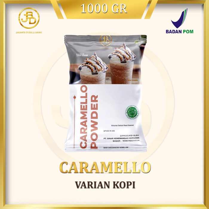 

[Powder Drink]Aneka Rasa Bubuk Minuman Premium Caramello 1Kg || Jakarta Bubble Drink - 1 kg