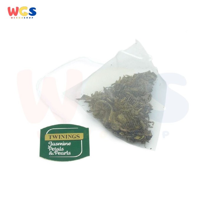 Twinings Jasmine Bloom Green Tea Loose Leaf 20 Pyramids Tea Bags