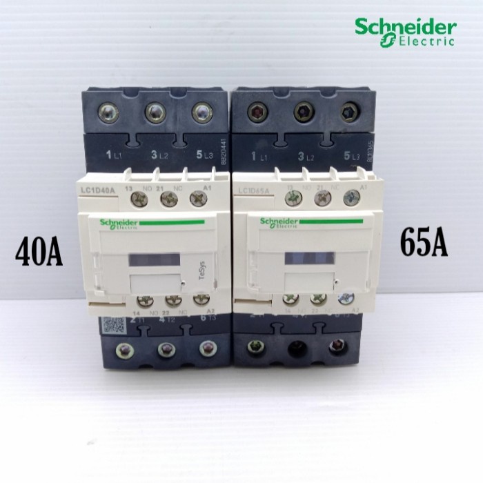 CONTACTOR LC1D40AM7 SCHNEIDER 220V